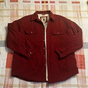 Men's Red Corduroy Jacket